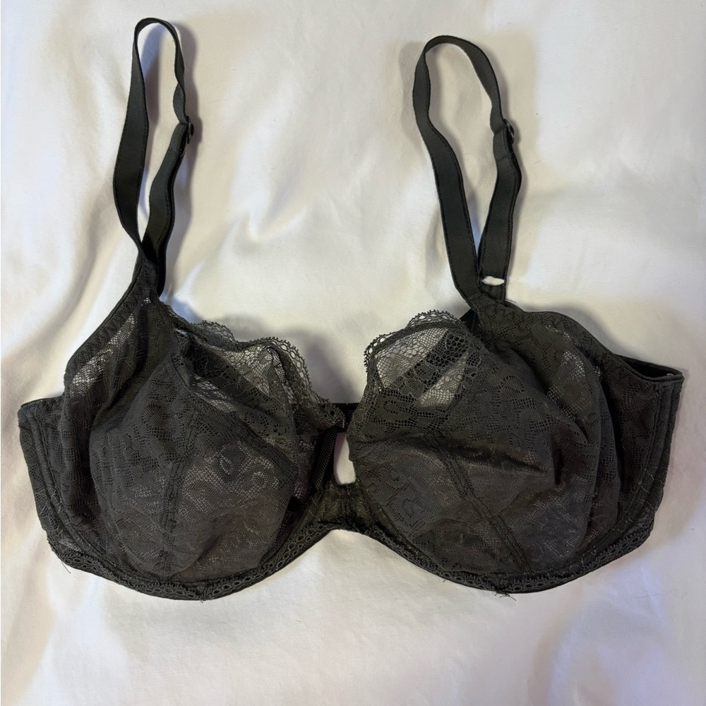 Freya Fancies dark olive  Lace Bra
